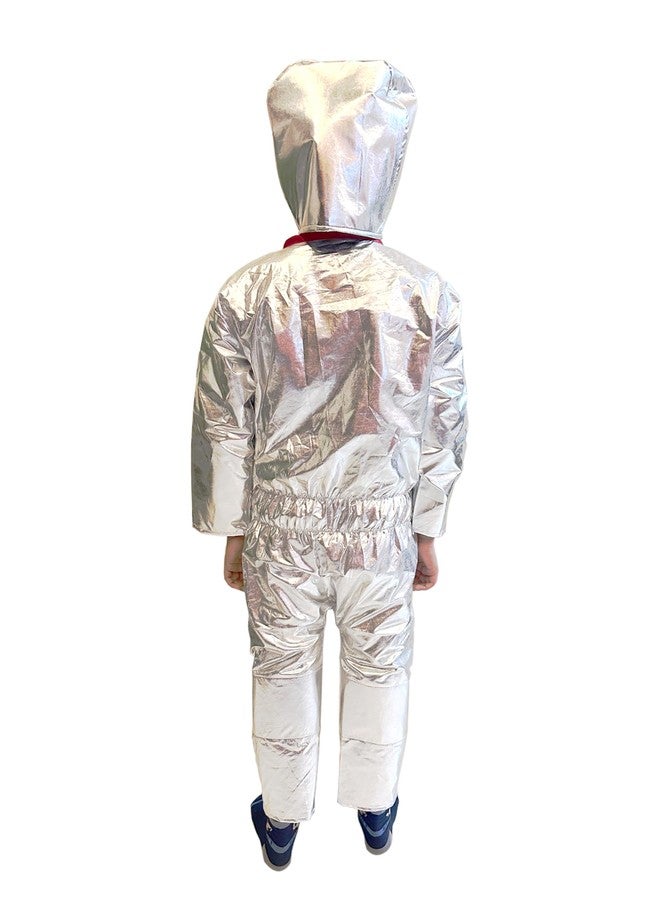 نيك زي رائد فضاء للأطفال من نيك كيدز، بدلة فضاء للأطفال، زي تنكري للهالوين، زي للعب الأدوار والمناسبات المدرسية للأطفال (7-8 سنوات) - Image 2